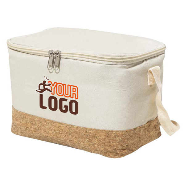 Borsa termica in RPET con base in sughero naturale