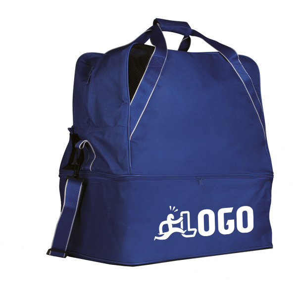 Borsa sportiva in poliestere con portascarpe