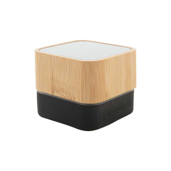 Cassa bluetooth in bambù con lettore micro SD e batteria ricaricabile