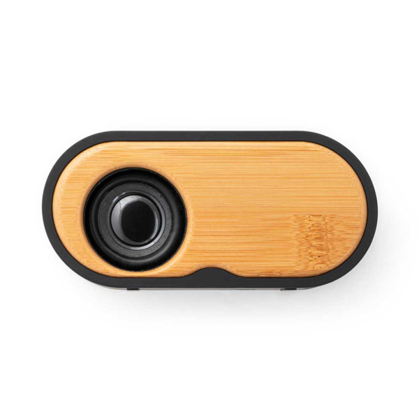 Cassa bluetooth portatile in ABS riciclato e bambù