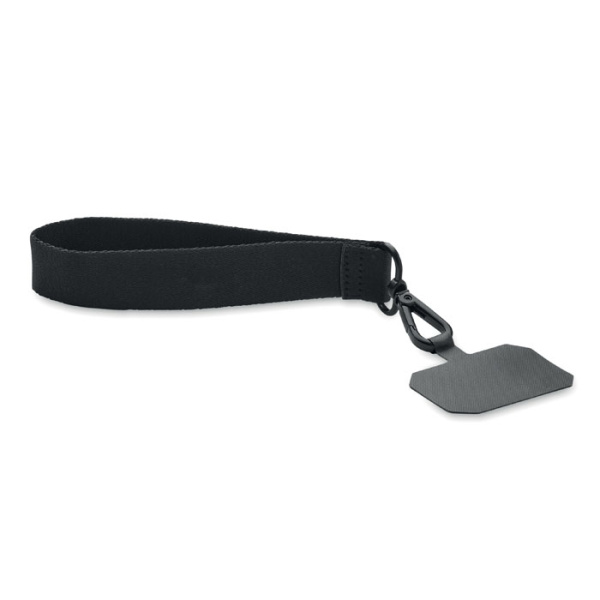 Cinturino da polso 2,5 cm con porta telefono