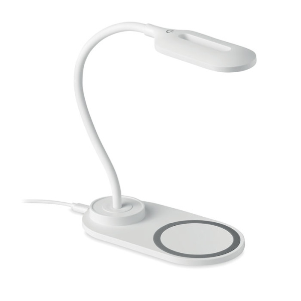 Lampada da tavolo LED touch con ricarica wireless 10W