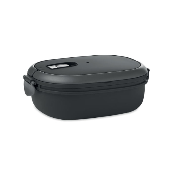Lunch box con coperchio ermetico e manici pieghevoli