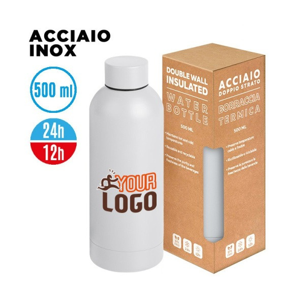 Borraccia termica 500 ml opaca