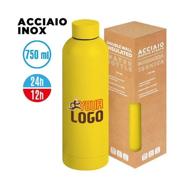 Borraccia termica 750 ml opaca