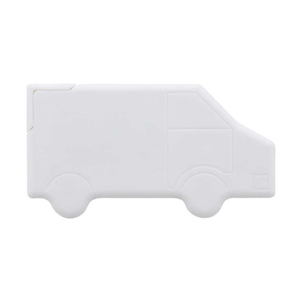 Mentine senza zucchero in scatolina a forma di camion