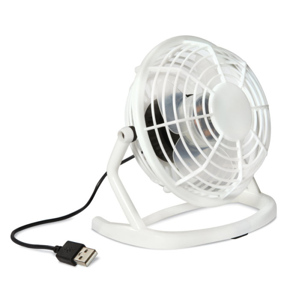 Mini ventilatore da tavolo in ABS con alimentazione USB