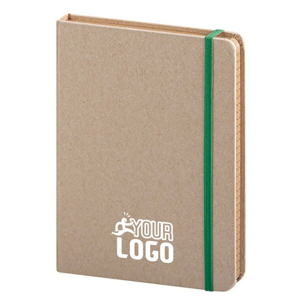 Notebook in carta riciclata a righe personalizzabile | A5