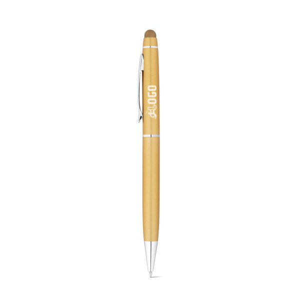 Penna a sfera in metallo con punta touch personalizzabile