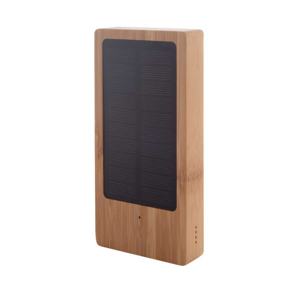 Power bank ecologica in bambù 8000 mAh