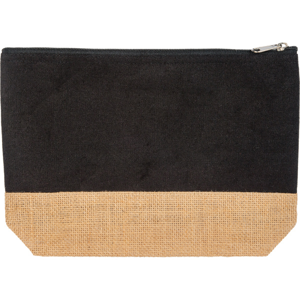 Astuccio ecologico in cotone canvas e iuta