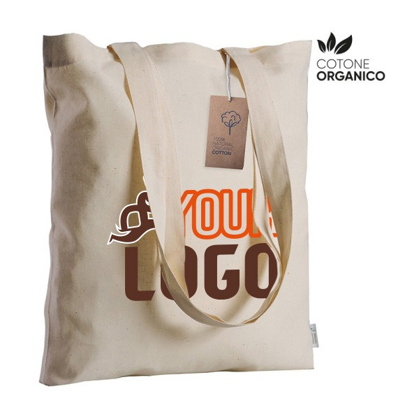 Borsa in cotone organico personalizzabile | 140 g