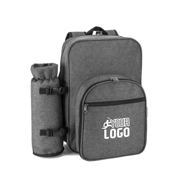 Zaino termico con accessori picnic per 2 persone