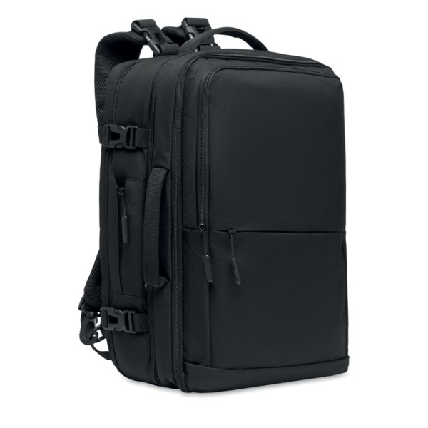 Zaino Travel Tech modulare in RPET