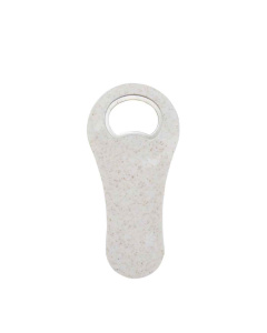 Apribottiglie in paglia di grano con logo