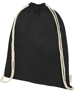 Zaino con coulisse 140 g in cotone organico