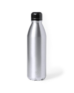 Borraccia alluminio riciclato da 750ml con tappo a contrasto
