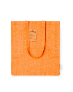 Borsa shopper colori pastello  in cotone riciclato | 140gr