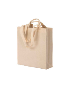 Shopper in cotone con doppi manici | 220 g |  36 X 40 X 12 