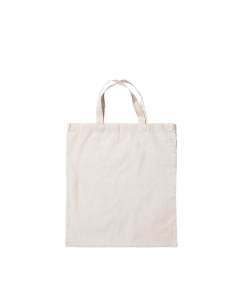 Borsa in cotone con manici corti | 105gr