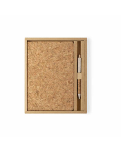 Set Ecologico con Blocchetto e Penna a Sfera