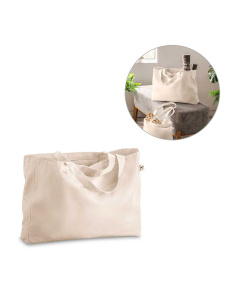 Borsa per la spesa in cotone | 50 x 37 x 12 cm | 280gr