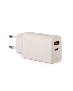 Adattatore da muro con 2 uscite