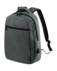 Zaino porta laptop con USB e tasche multiple
