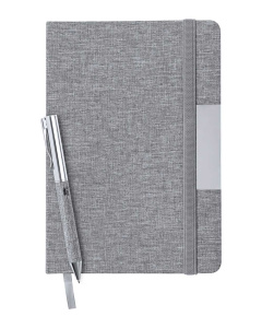 Quaderno ecosostenibile con penna in RPET | A5