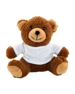 Orsetto di peluche in RPET con maglietta stampabile