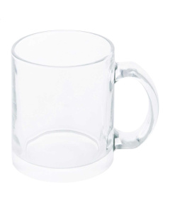 Tazza in vetro trasparente | 300 ml 