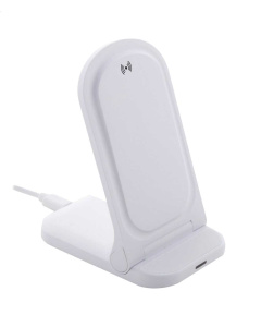 Supporto pieghevole in ABS riciclato con ricarica wireless