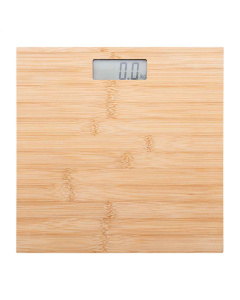 Bilancia pesapersone digitale in bambù con USB