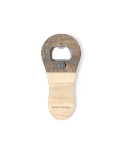 Apribottiglia magnetico in legno