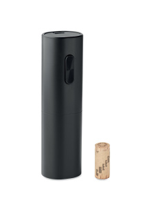 Apribottiglie elettrico nero opaco con design moderno