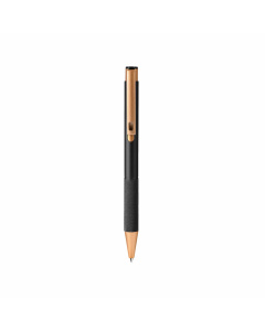 Penna cromata in alluminio con clip in metallo