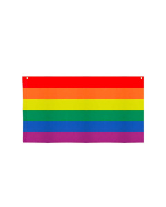 Bandiera personalizzata arcobaleno 90x144cm