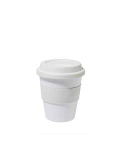 Bicchiere da viaggio 350 ml in plastica PP con fascetta