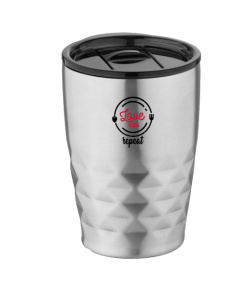Bicchiere termico Geo da 350 ml con logo