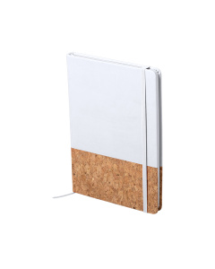 Quaderno a5 in sughero e pelle pu con fogli lisci
