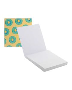 Blocchetto 7,5x7,5cm con note adesive