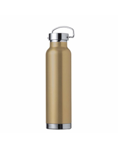 Borraccia termica 650 ml in acciaio con isolamento in rame