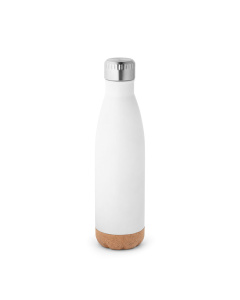 Borraccia termica acciaio inox con base in sughero | 560 ml