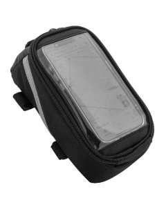 Borsa da bici in RPET con tasca touchscreen