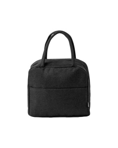 Borsa frigo in RPET con tasche chiuse, imbottitura in alluminio e manici