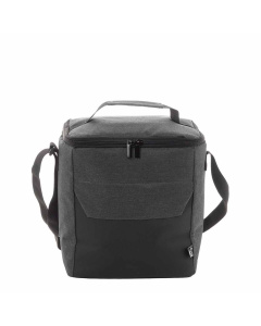 Borsa termica in rpet con cerniera e tracolla | 23x26x14 cm