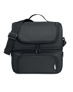 Borsa termica RPET doppio scomparto con lunch box
