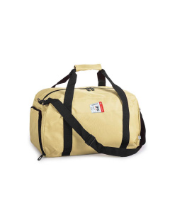 Borsa da viaggio Rpet beige con tasca portascarpe