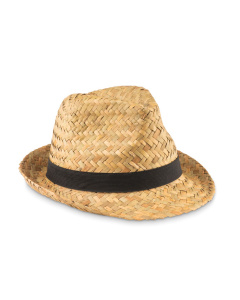 Cappello in paglia con banda personalizzabile
