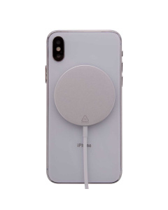 Caricabatterie magnetico wireless veloce (10W) in alluminio riciclato